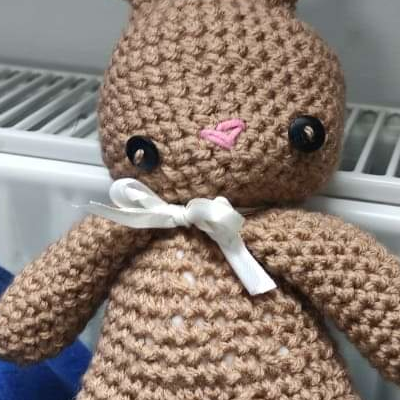 Aleksandra Kempa - 4 - Królik z włóczki